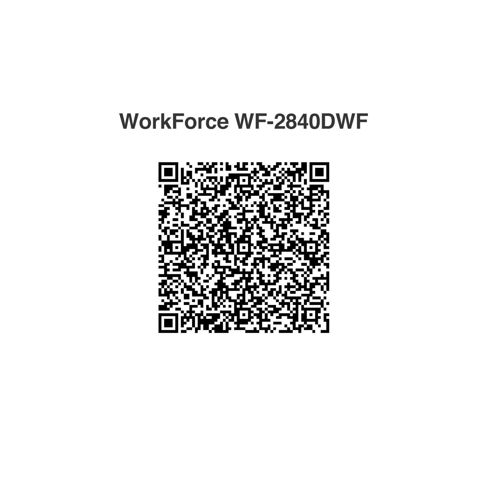 Imprimante de reçus - WorkForce WF-2840DWF - Epson Europe BV - de
