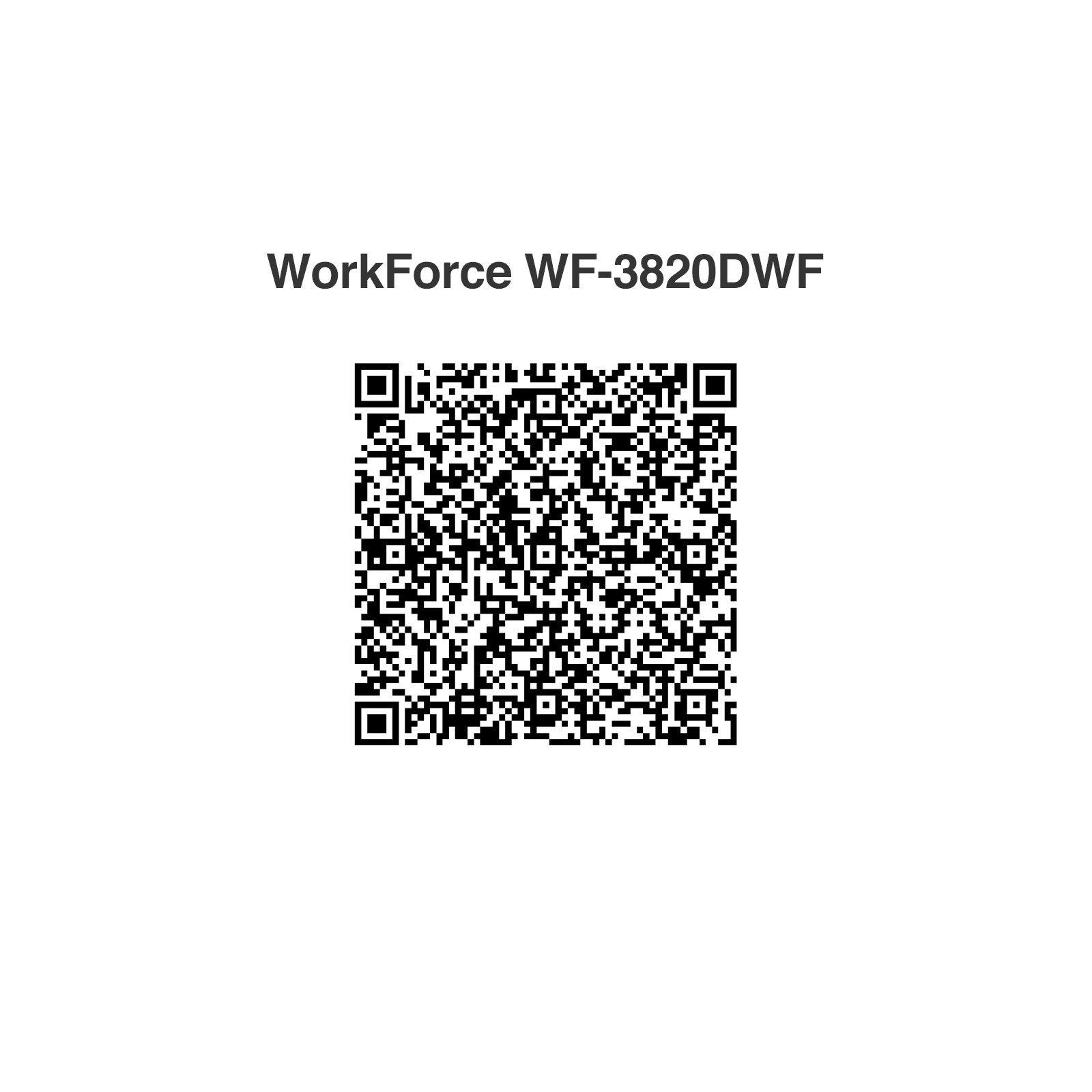 WorkForce Pro WF-3820DWF, MicroBusiness, Inkjet Printers, Printers, Products