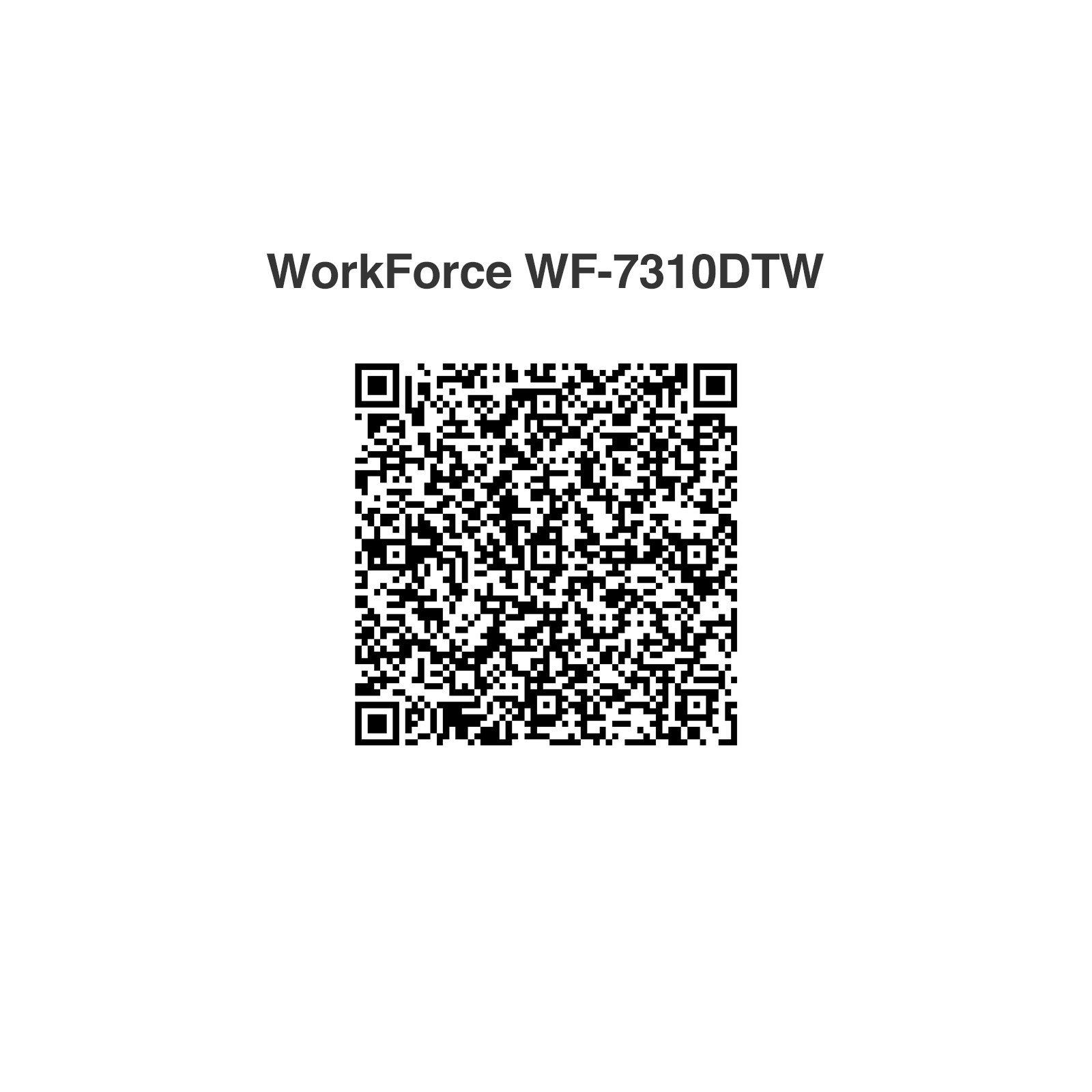 Epson Workforce WF-7310DTW, Impresora A3 WiFi con Impresión Doble Cara  Automática (Dúplex), Negro