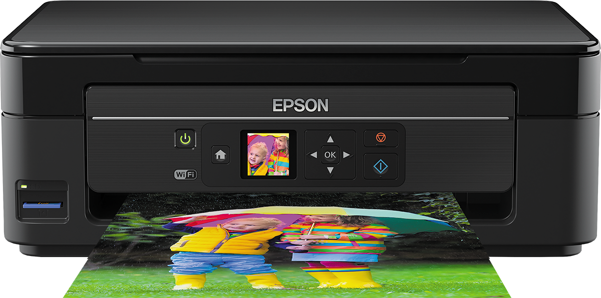 C11CF31403 Epson Expression XP-342 stampante multifunzione compatta Wi-fi  colore nero - Stampanti e scanner multifunzioni ink-jet - ClickForShop