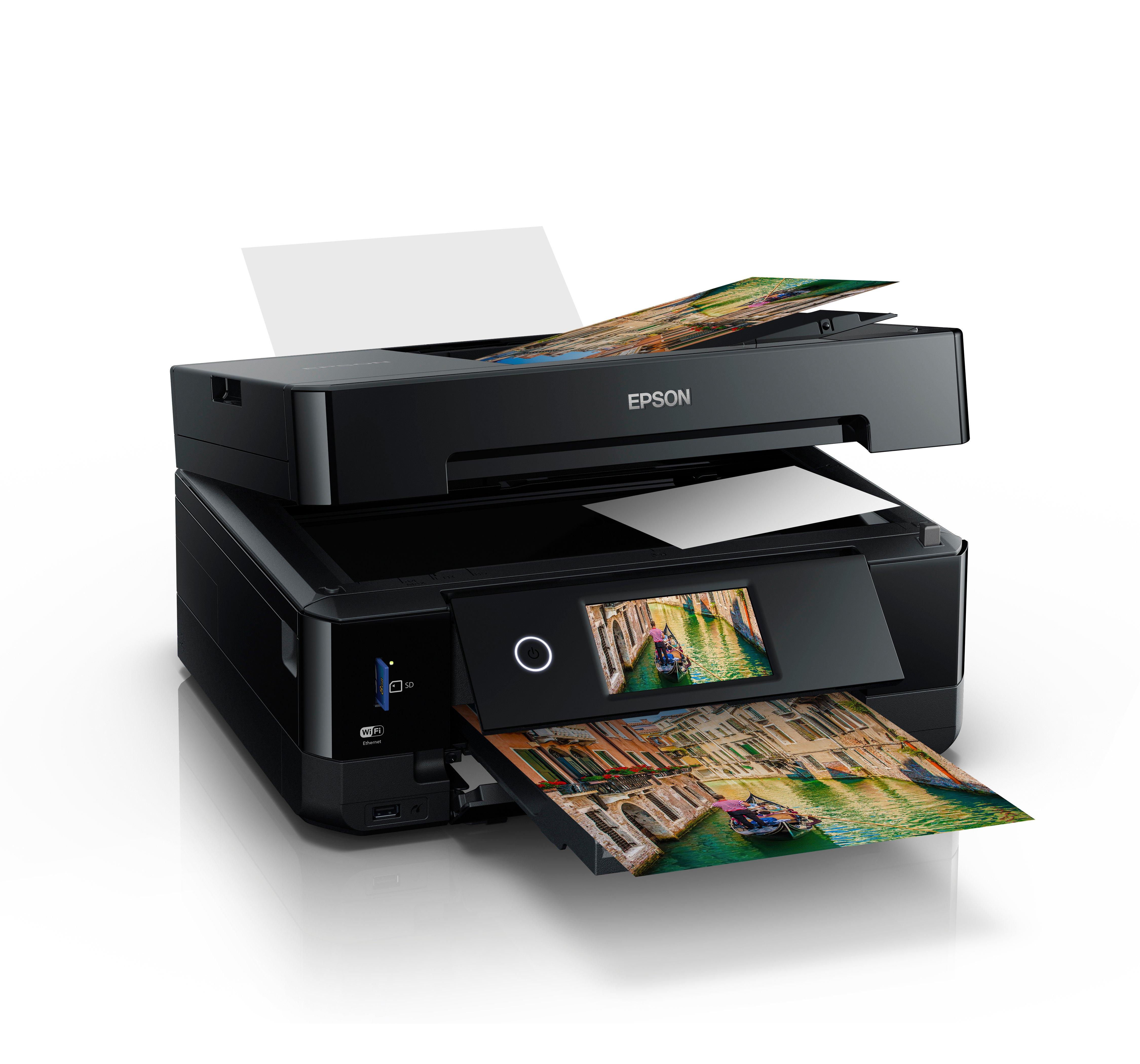 Epson Imprimante Expression Home XP-2200, Multifonction 3-en-1 :  Scanner/Copieur, A4, Jet d'encre Couleur, WiFi Direct, Cartouches séparées,  Ultra-Compact : : Informatique