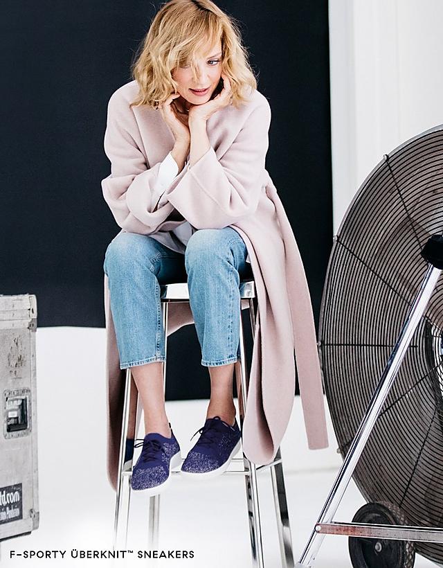 Uma Thurman Interview | Uma Thurman Shoes | FitFlop