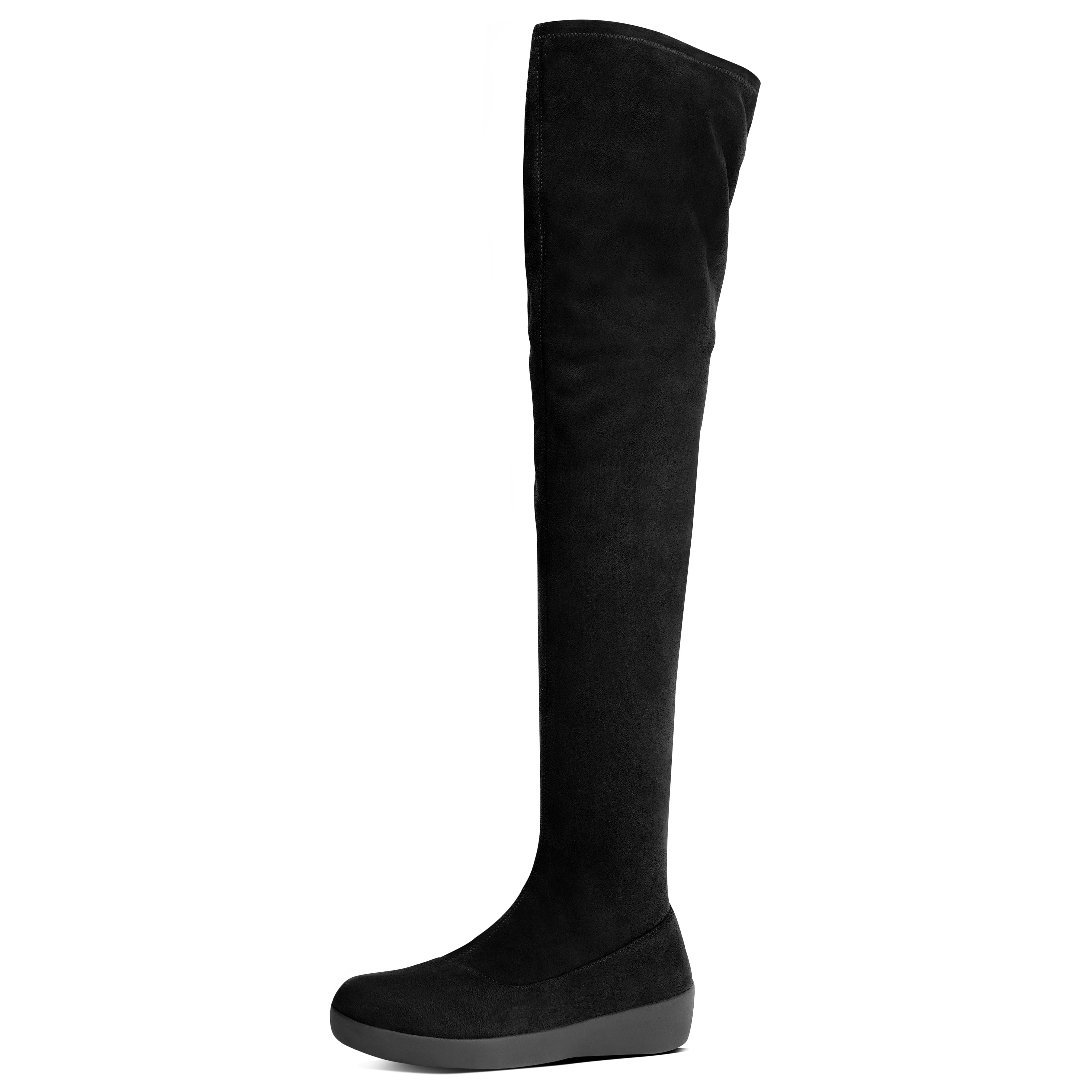 black over the knee sock boots