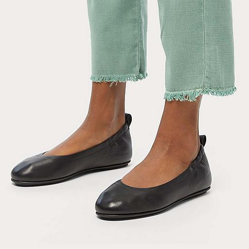 Soft leather ballet flats on sale