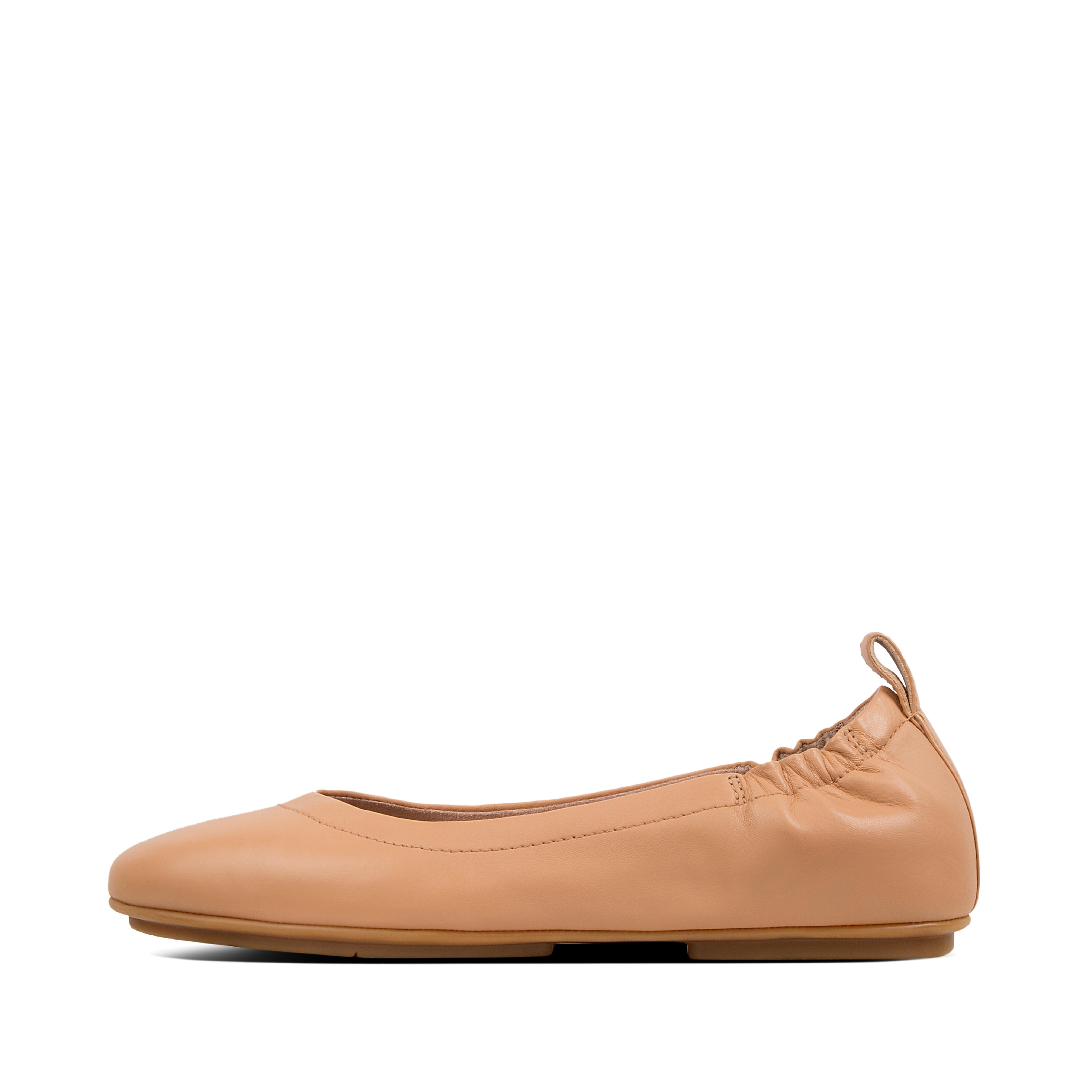 ballet flats leather