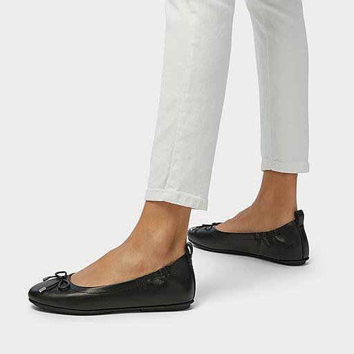 Leather Ballet Flats