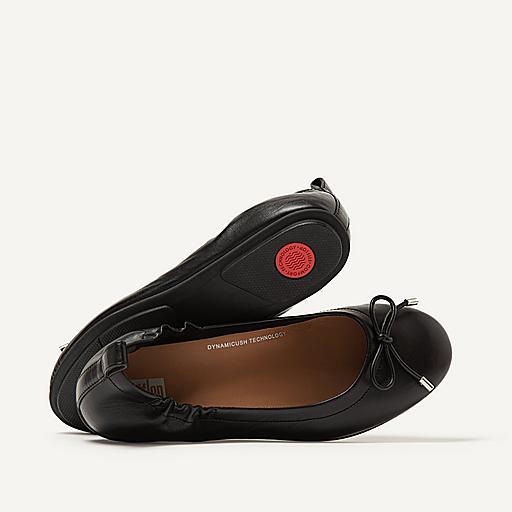 Clog London Women's Black Flat Ballets