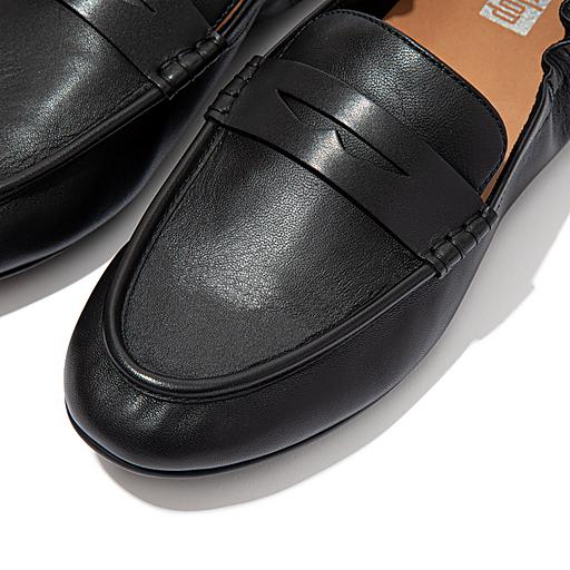 Fitflop loafers hot sale black