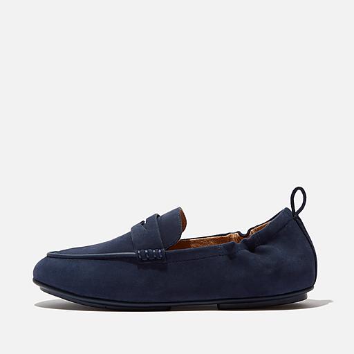 Women s Allegro Suede Loafers FitFlop US