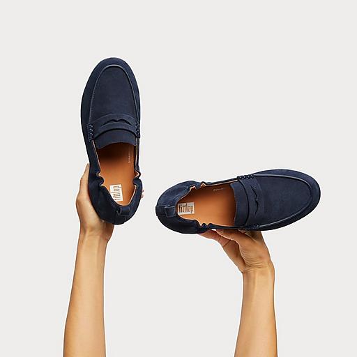 Fitflop navy loafers store