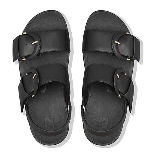 Double strap best sale sandals with backstrap