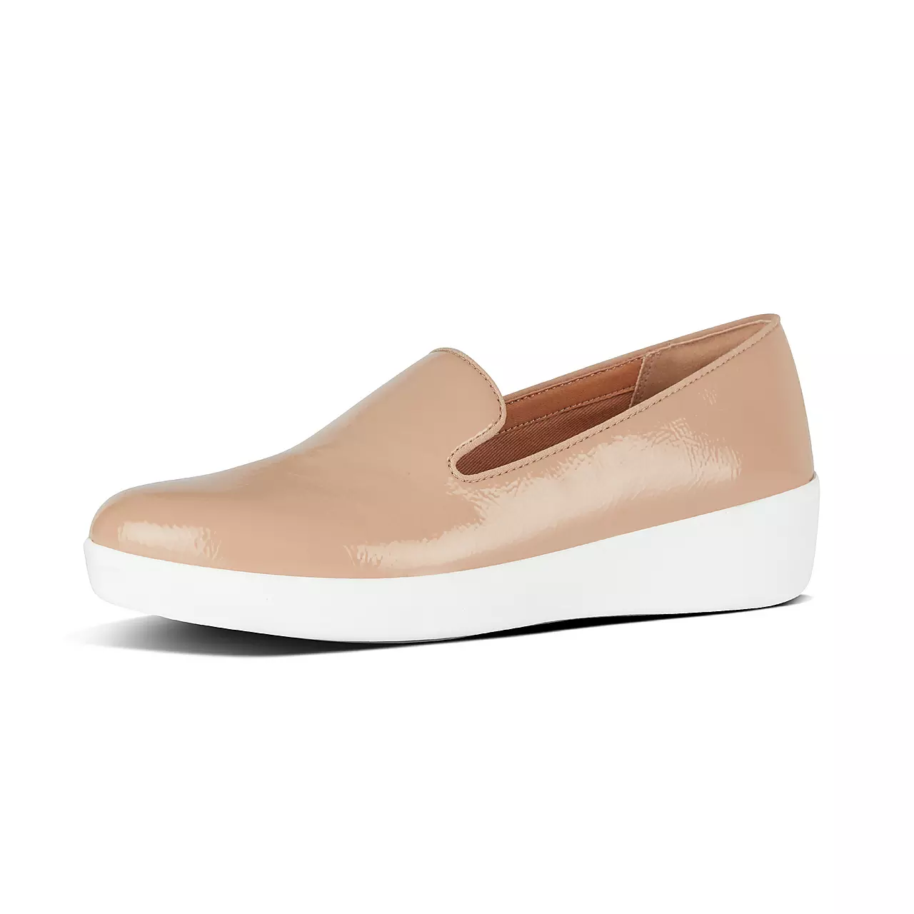 AUDREY faux leather loafers