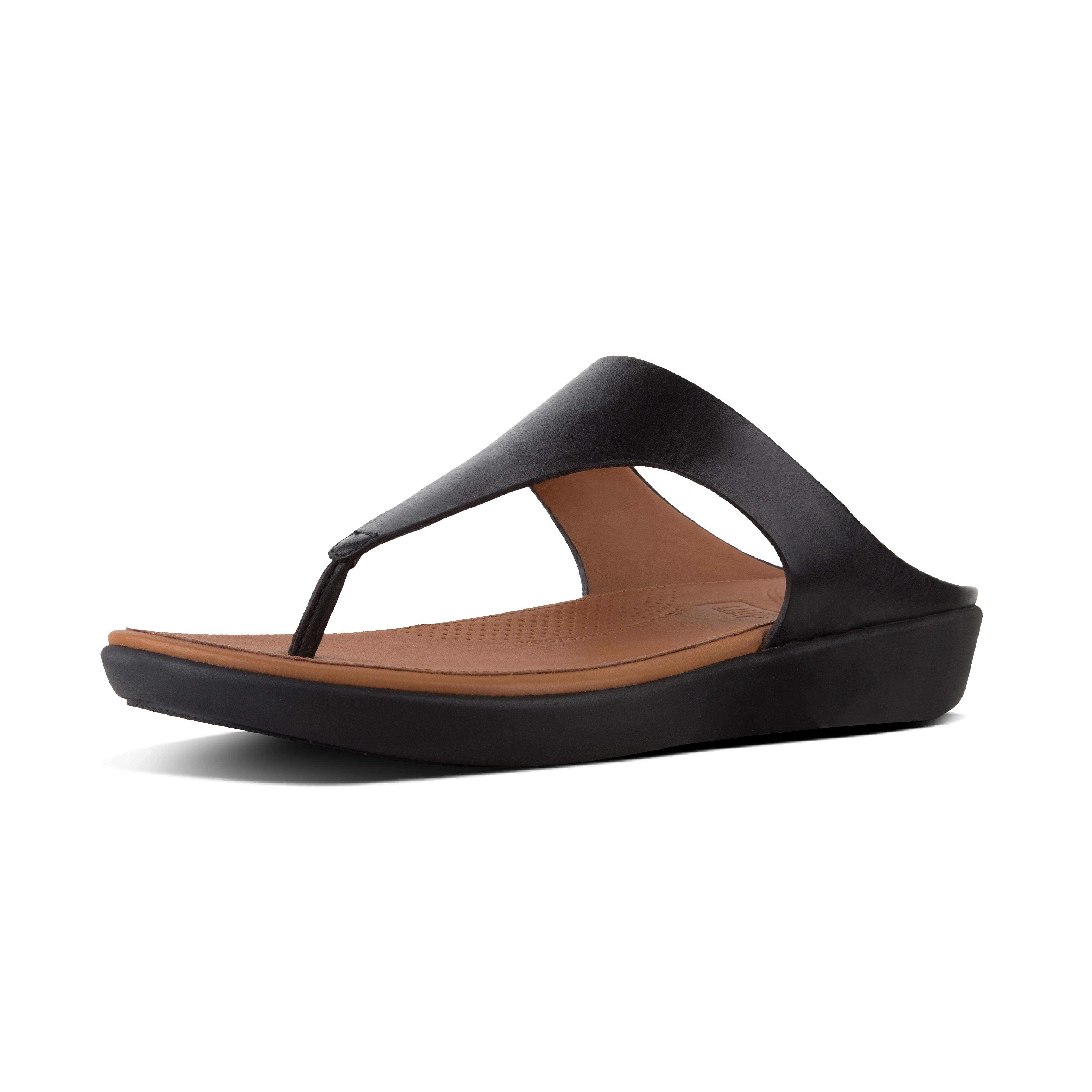 Women s BANDA II Leather Toe Thongs