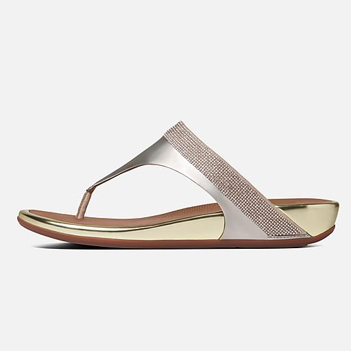 Women s BANDA Leather Toe Thongs