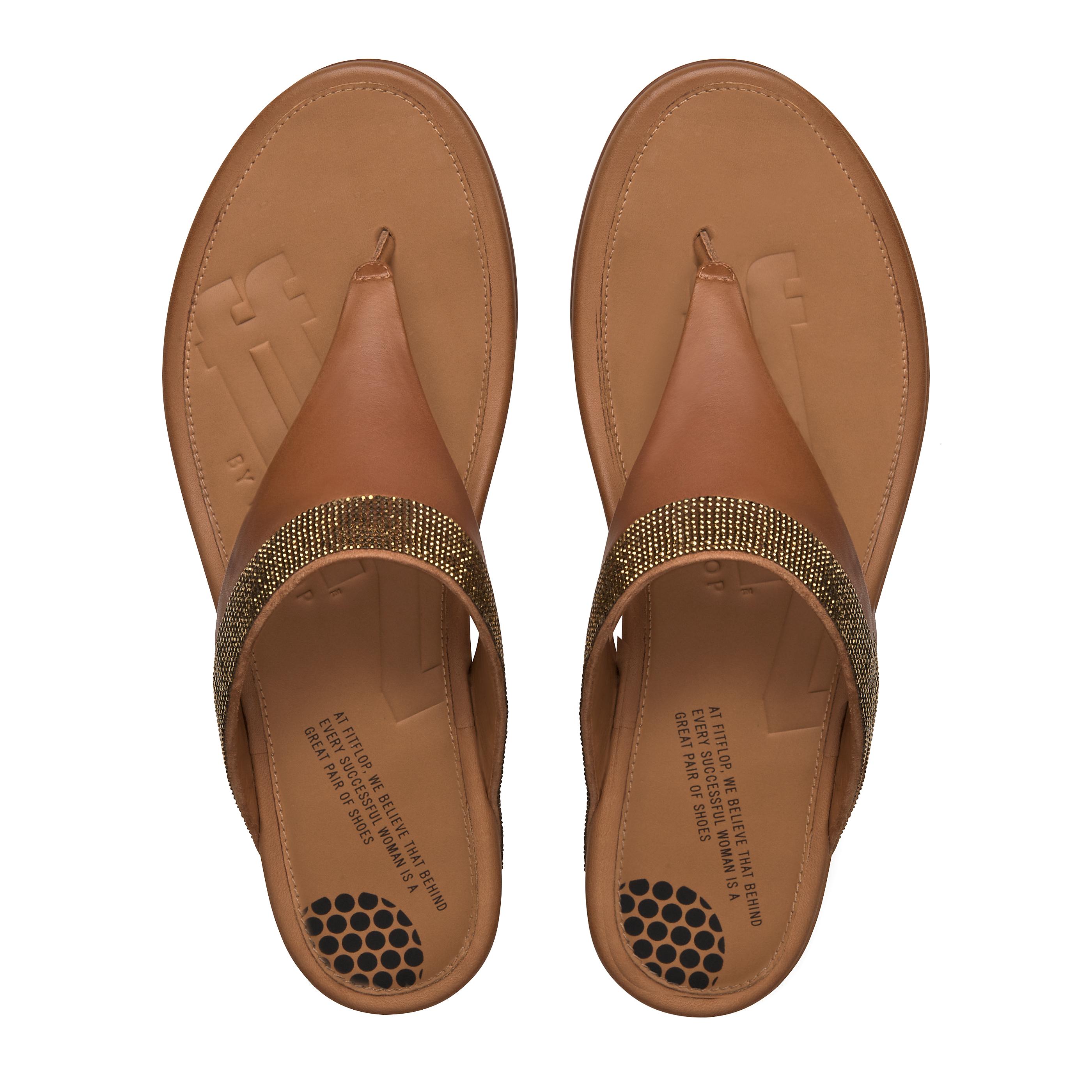 fitflop banda pale gold