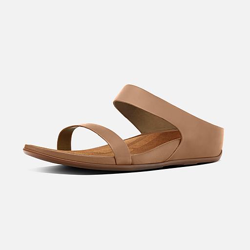 Women s BANDA SLIDE Leather Slides