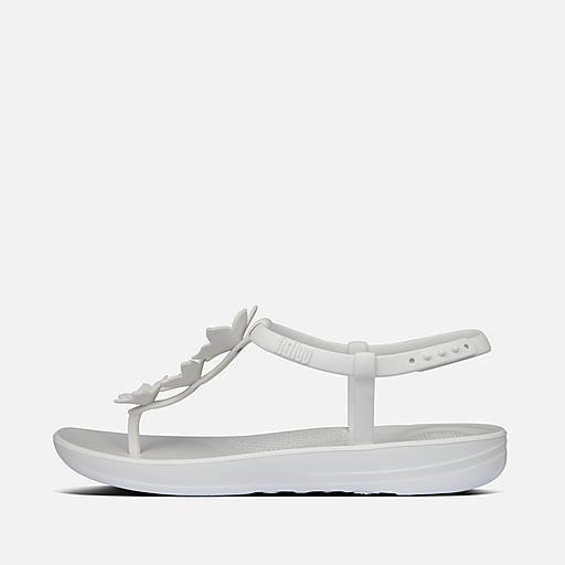 Women s IQUSHION Flower Flip Flop Sandals FitFlop CA