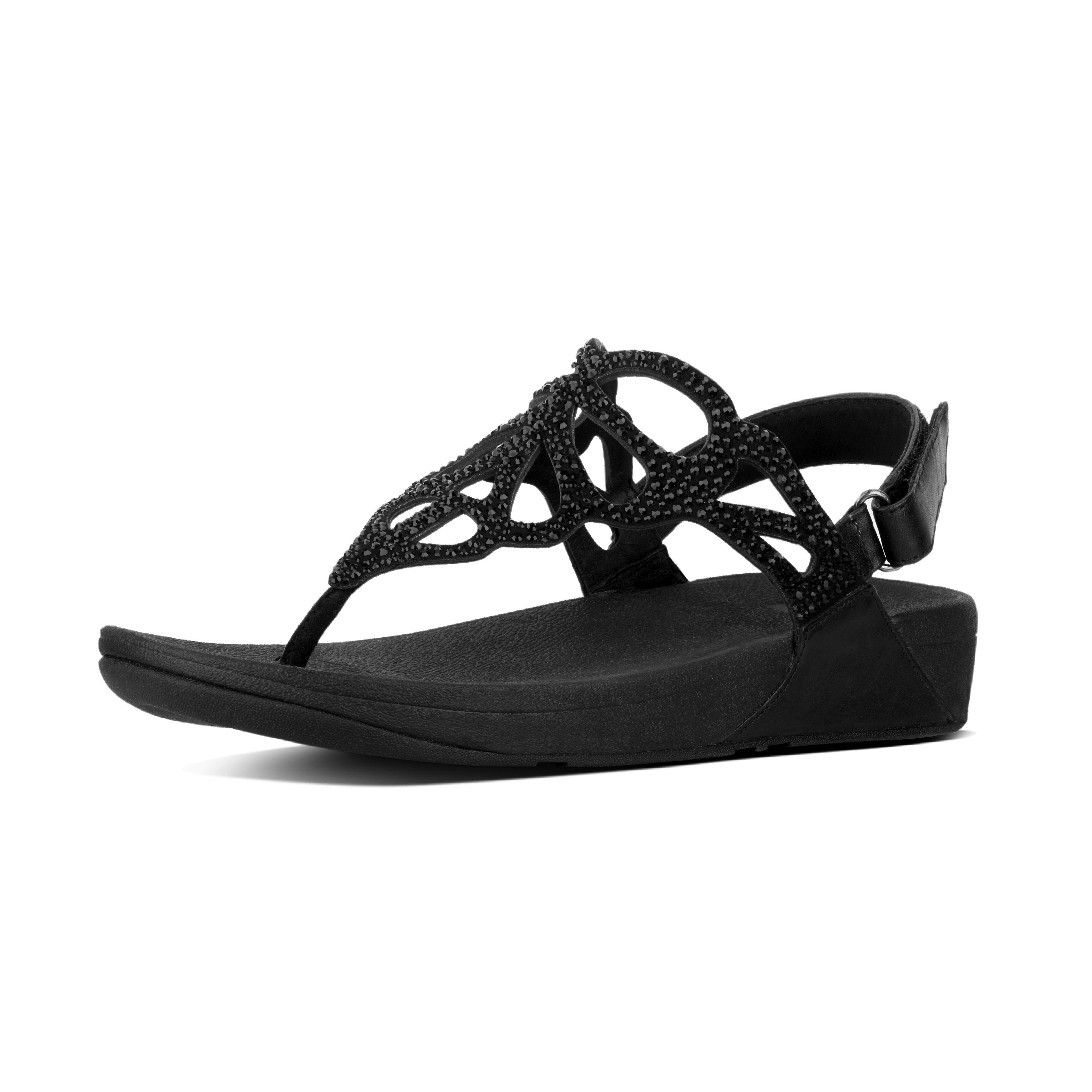 Women s BUMBLE Leather Back Strap Sandals