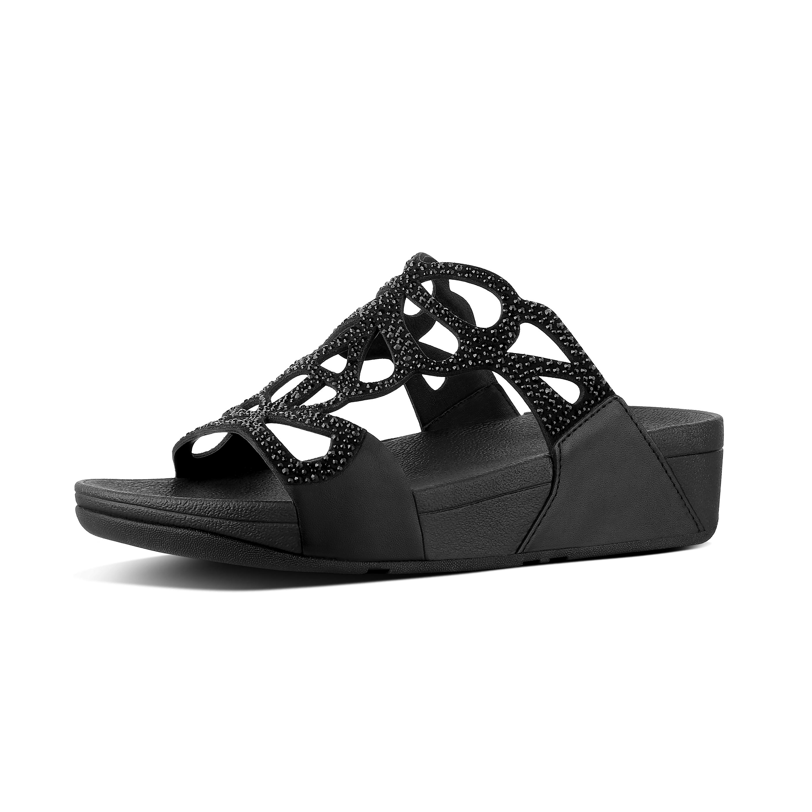 fitflop bumble crystal slide