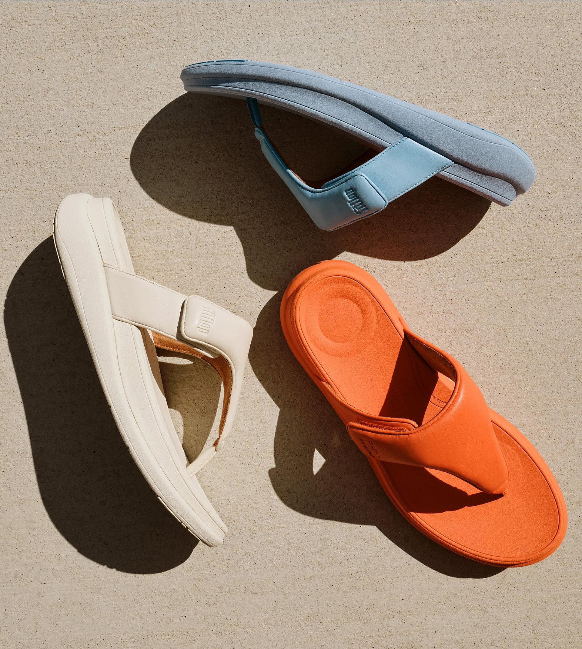 F-MODE Go Adjustable Toe-Post Sandals