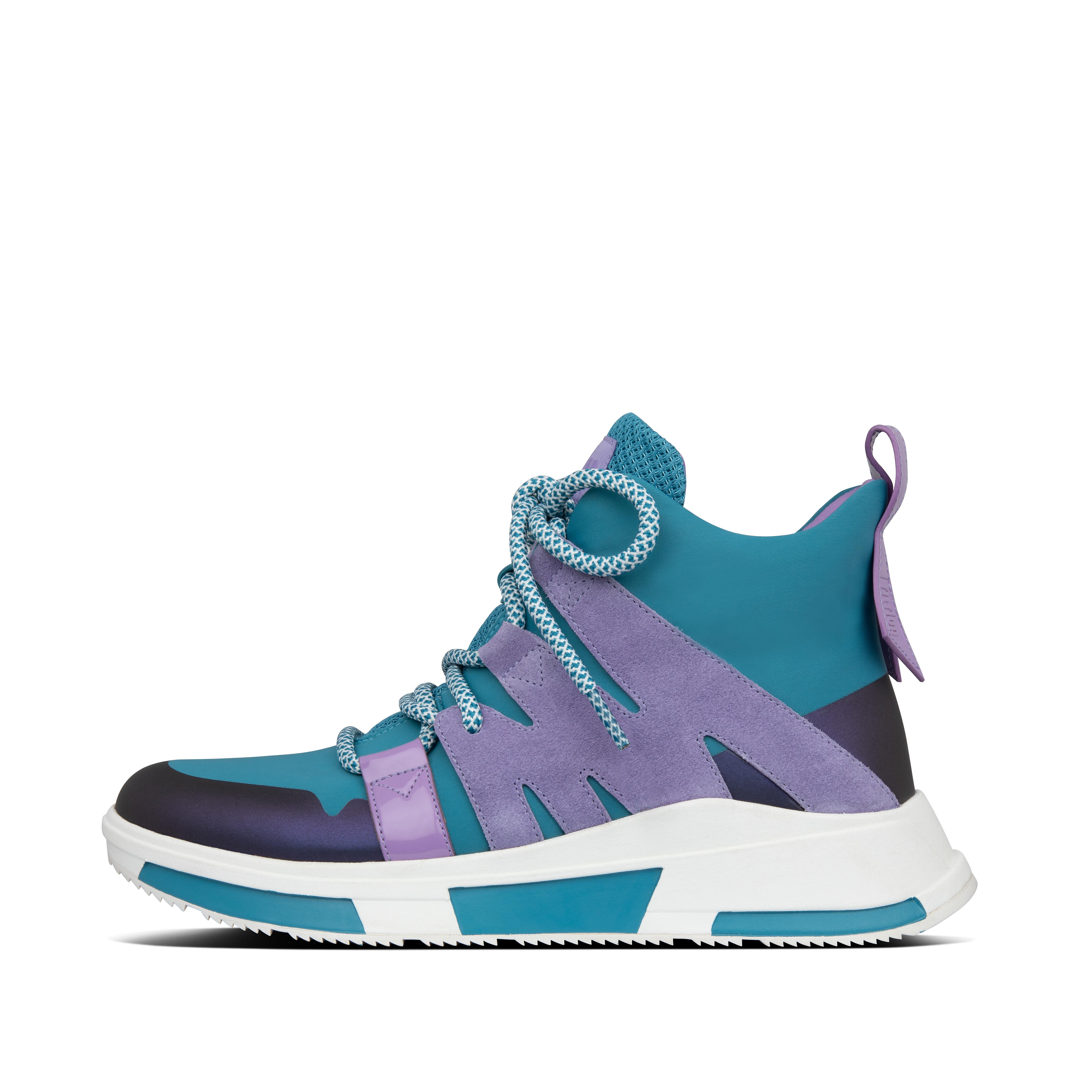 teal high top sneakers