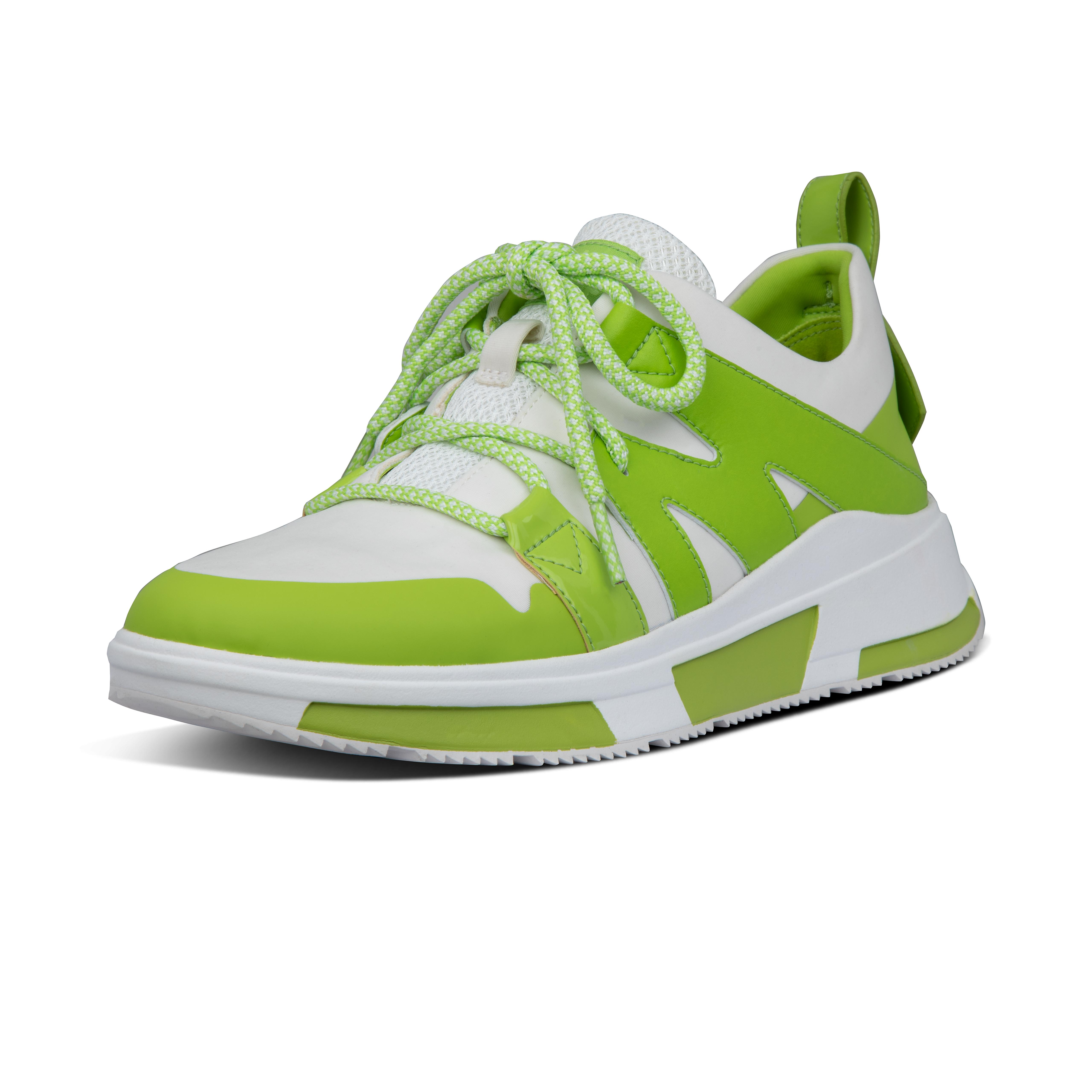 bright green trainers