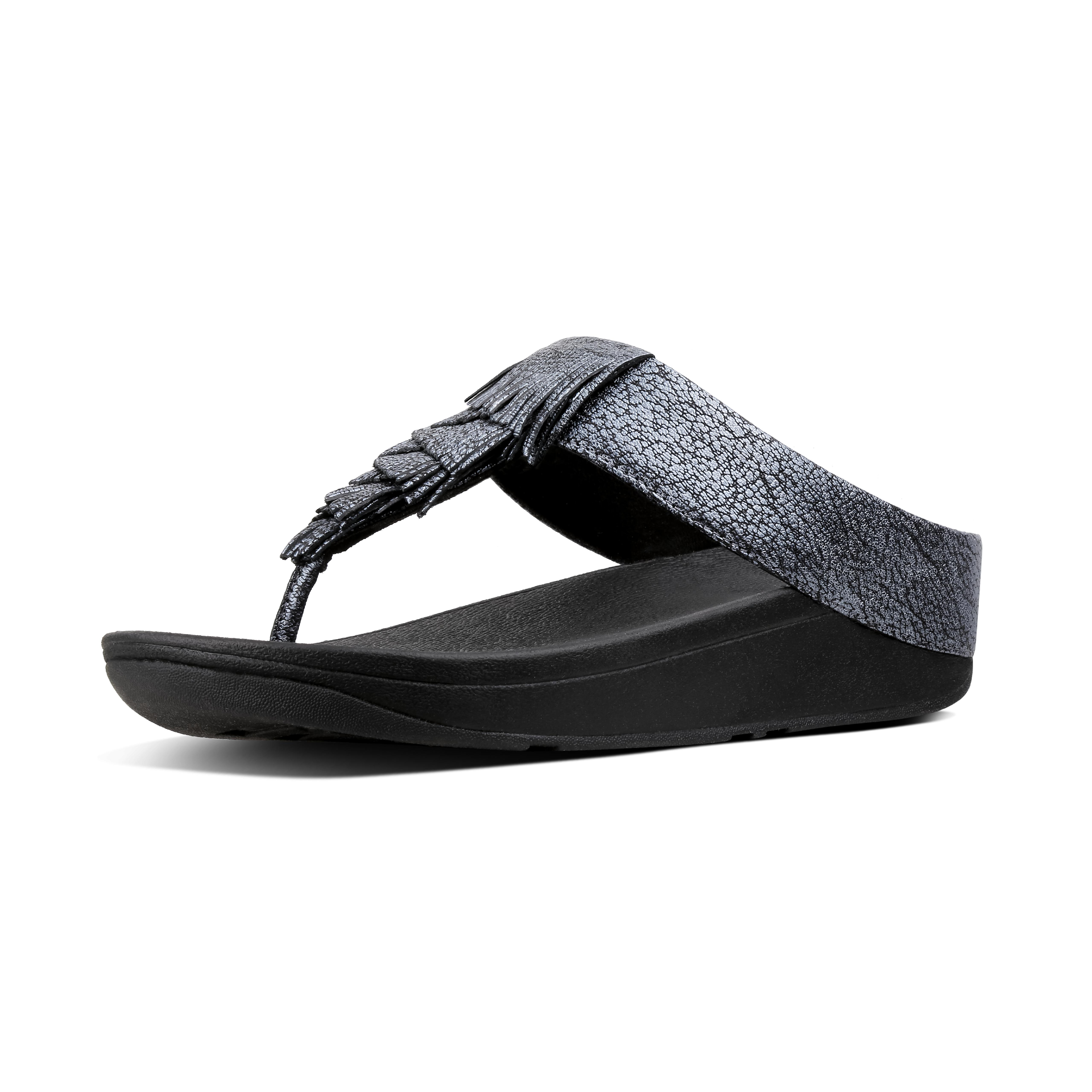 Women s CHA CHA Leather Toe Thongs FitFlop EU