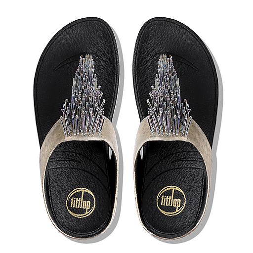 Fitflop cha cha nimbus silver hot sale