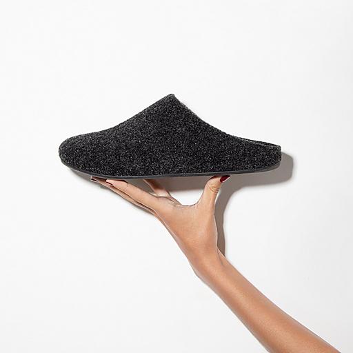 Black store glitter slippers