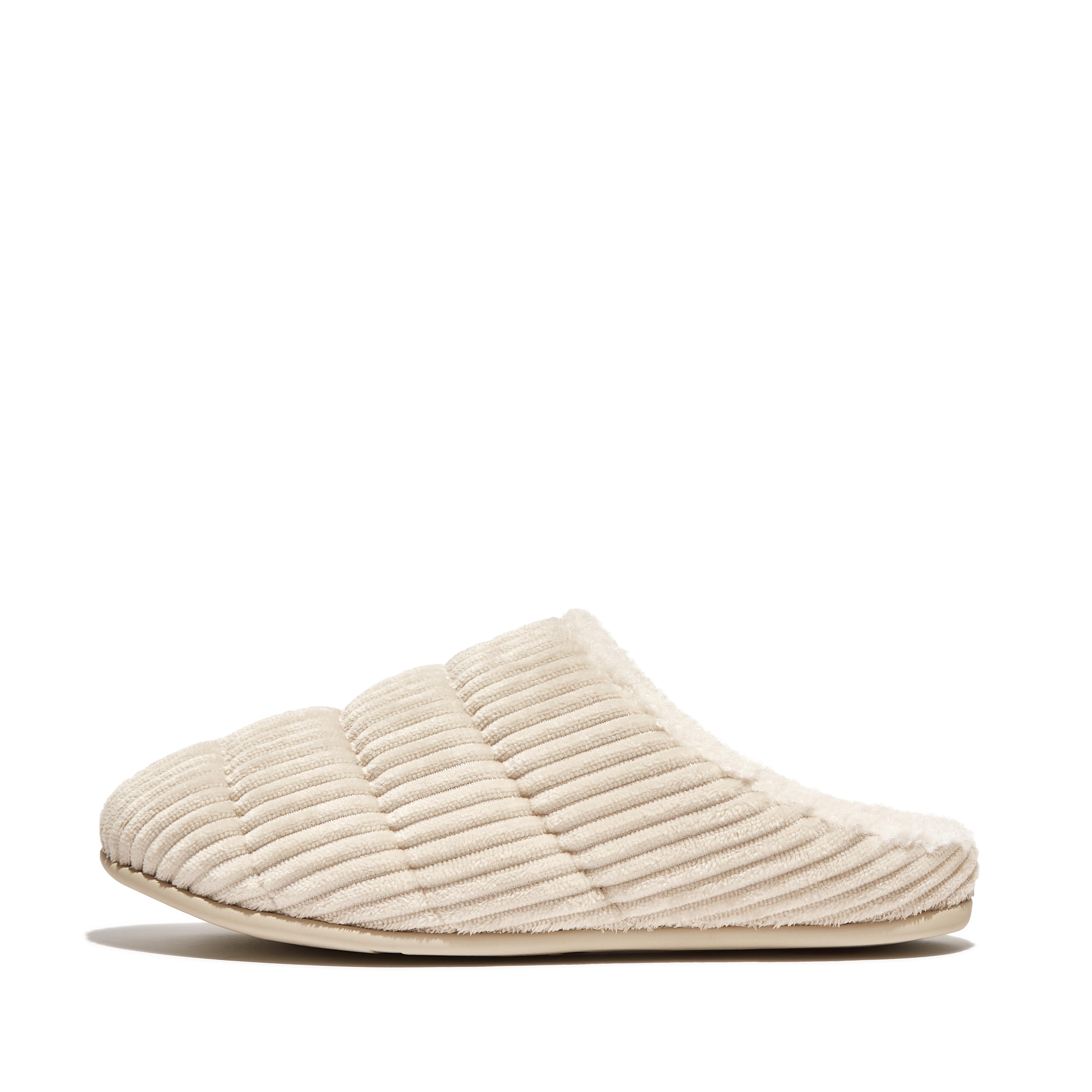 Women CHRISSIE Biofleece-Lined Corduroy Slippers Textile, Outlet
