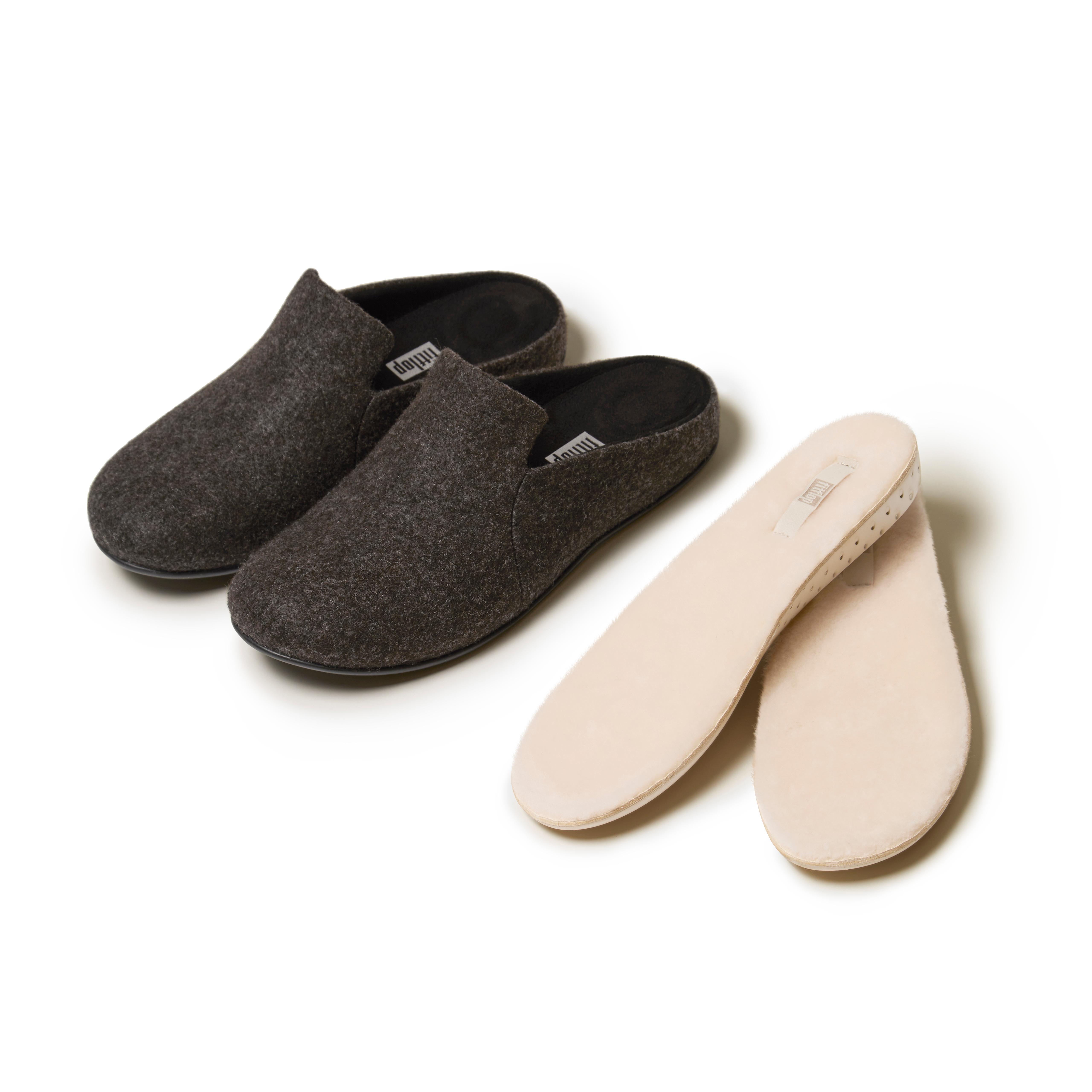 Women's Chrissie Shearling Slippers | FitFlop UK