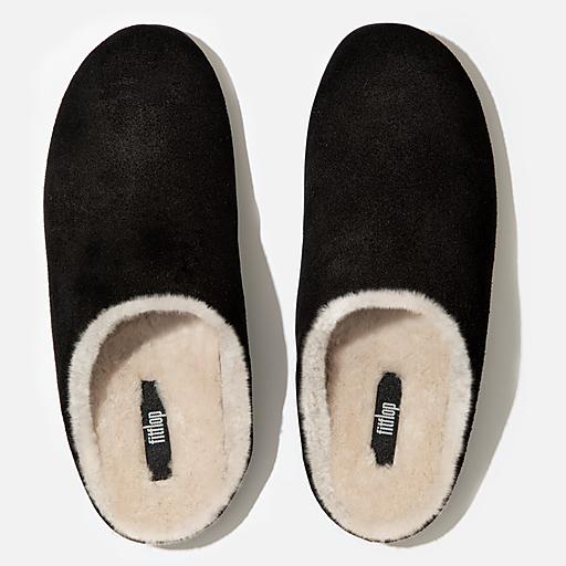 Women s CHRISSIE Shearling Slippers FitFlop UK