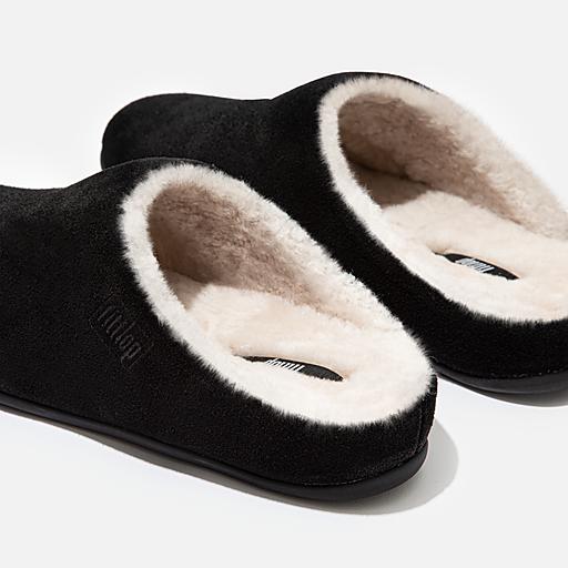 Women s CHRISSIE Shearling Slippers FitFlop UK