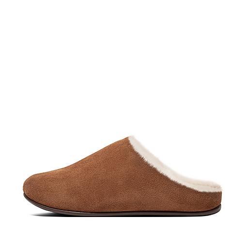 Chrissie shearling 2024 slippers fitflop