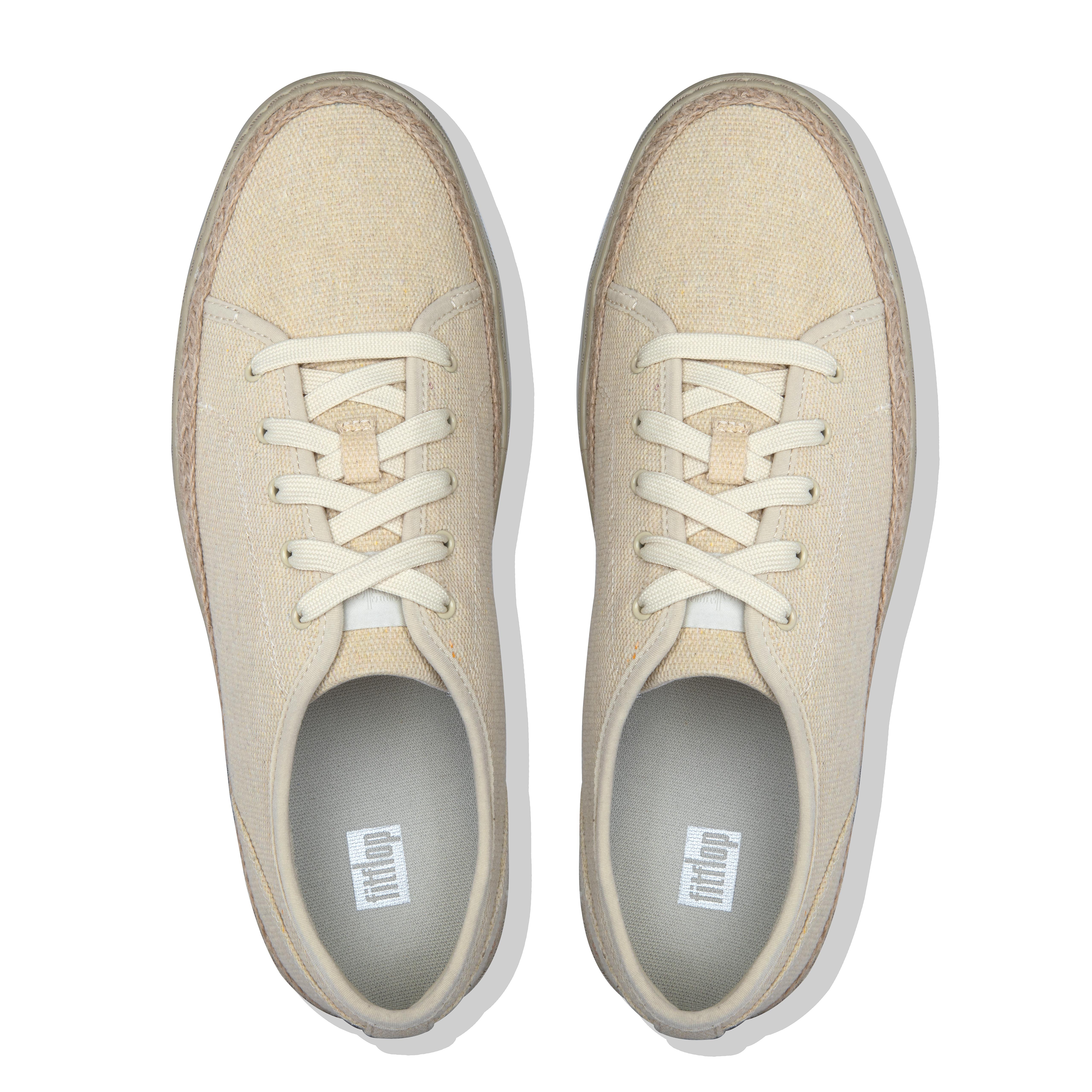 fitflop canvas sneakers