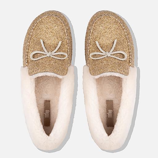 Women s CLARA Wool Shearling Slippers FitFlop US