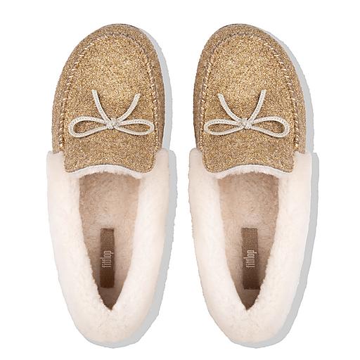 Fitflop house hot sale shearling slippers