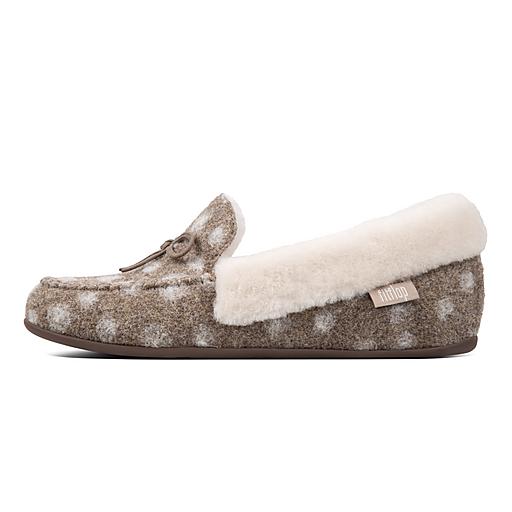 Women s CLARA Wool Shearling Slippers FitFlop EU