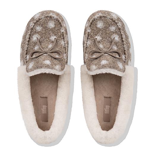 Women s CLARA Wool Shearling Slippers FitFlop EU