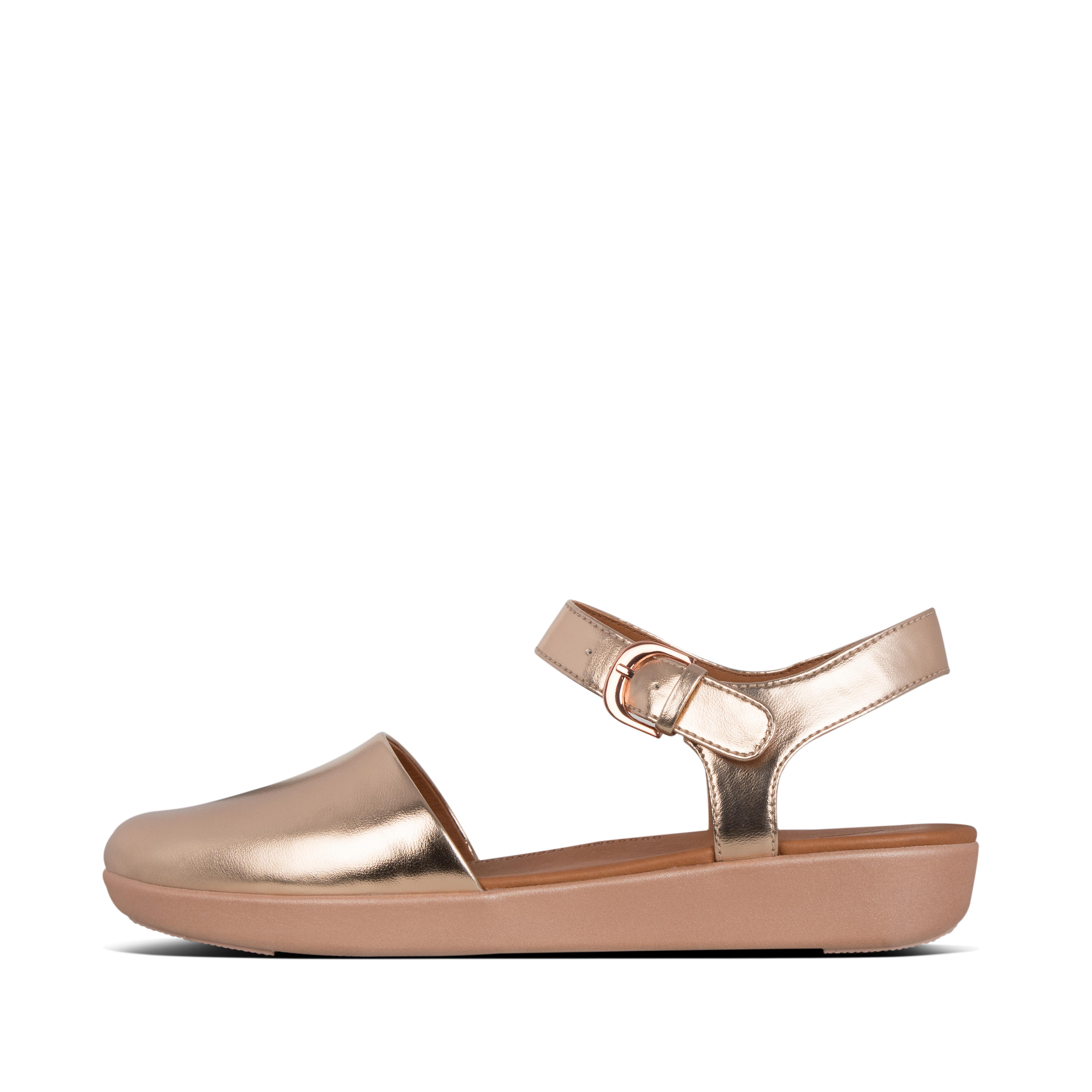 women's sandals with closed back