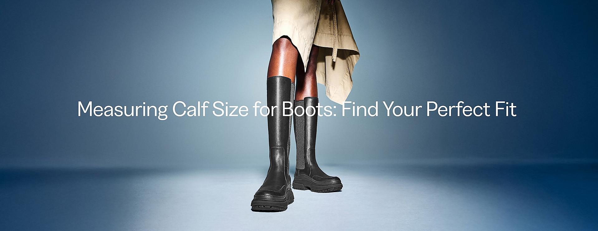 Measuring calf size for boots: find your perfect fit