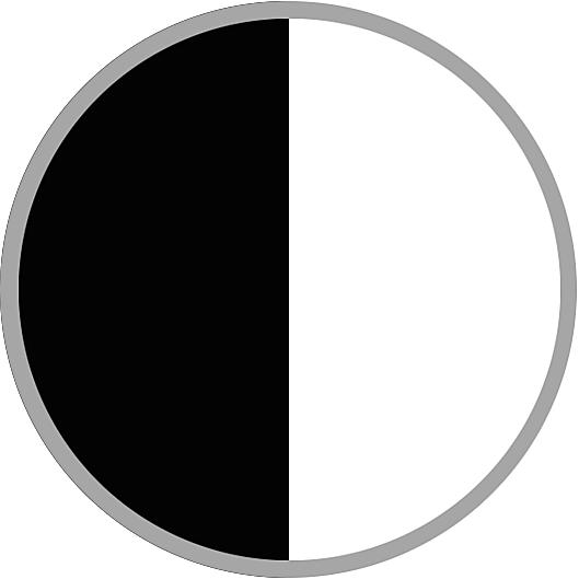 Black White