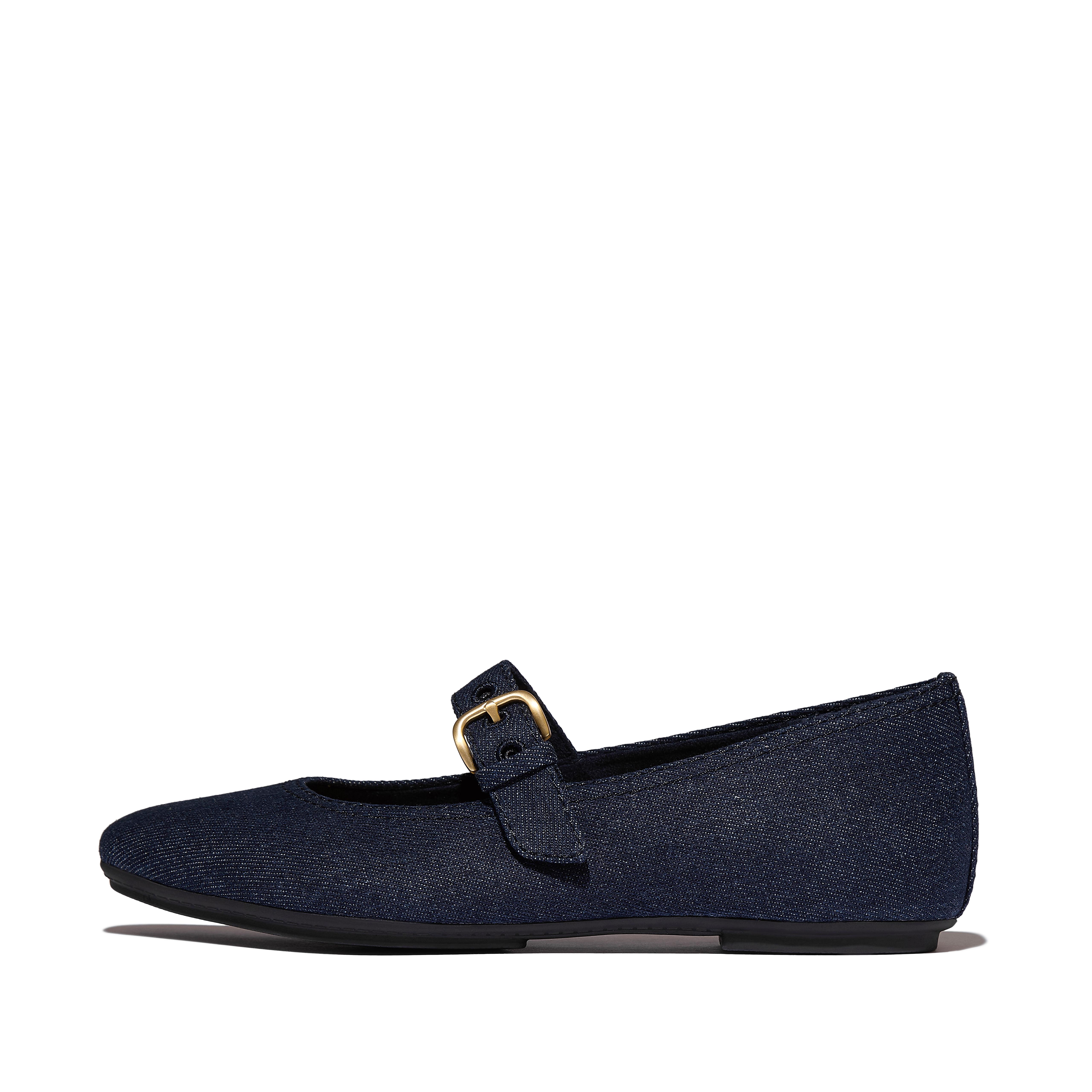 Women's Delicato Denim Textile Mary Jane | FitFlop US