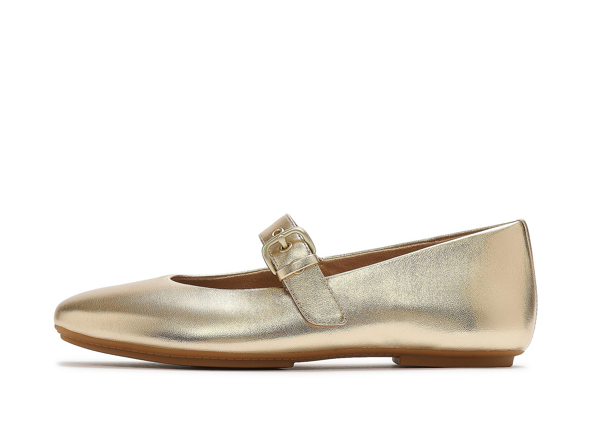 DELICATO Crystal Cap-Toe Denim Ballerinas