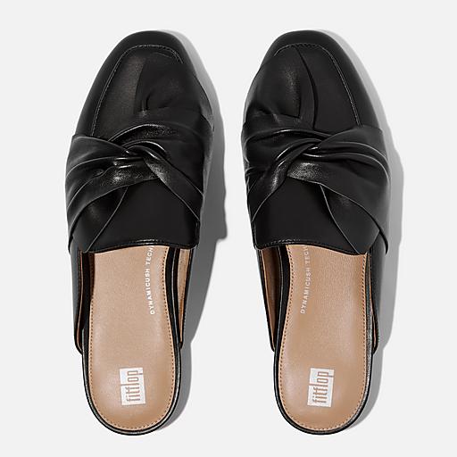 ◆PAES◆ Soft Twist Mule Black delicato?v=1