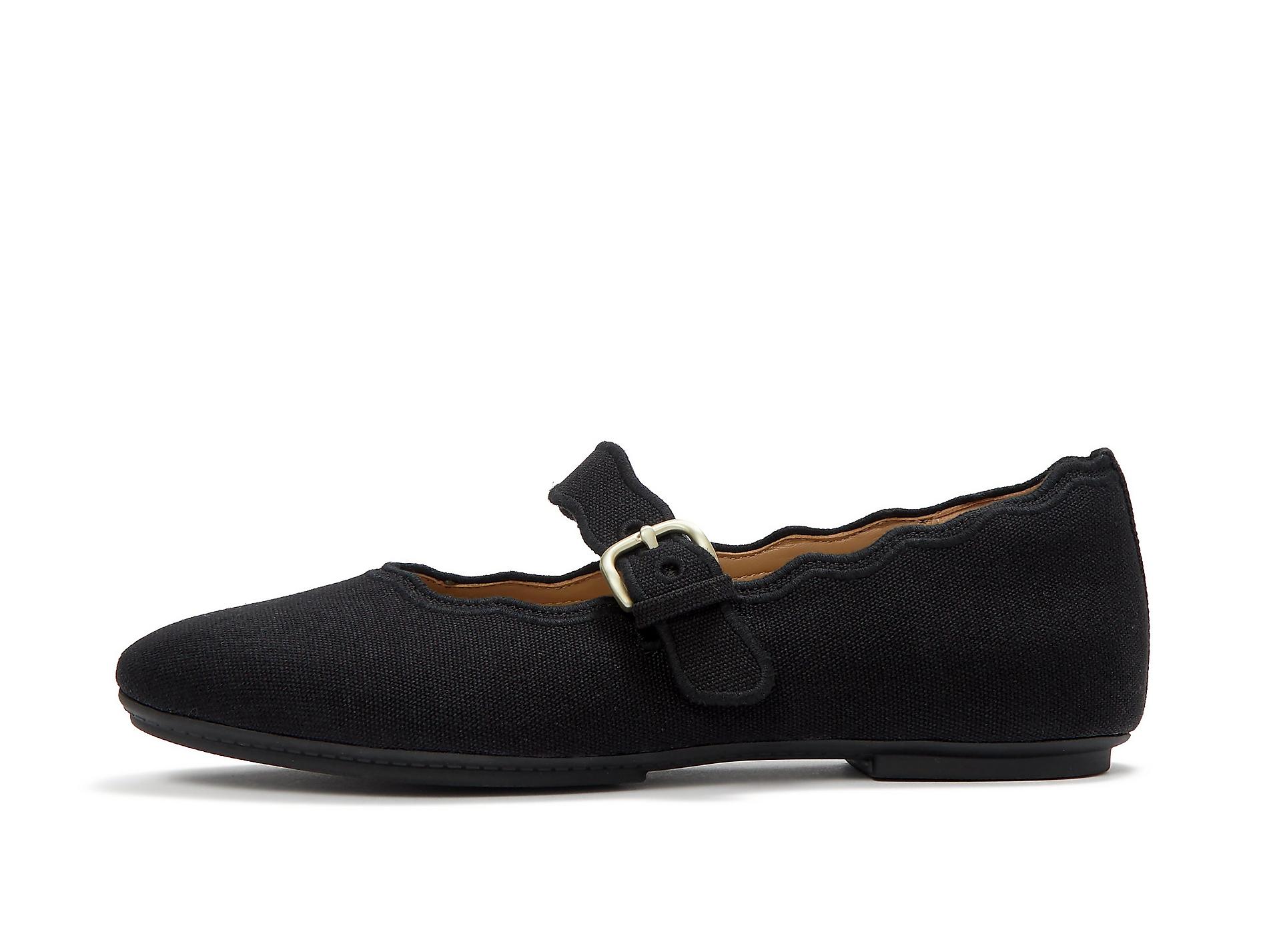 GRACIE Flower Leather Flip-Flops