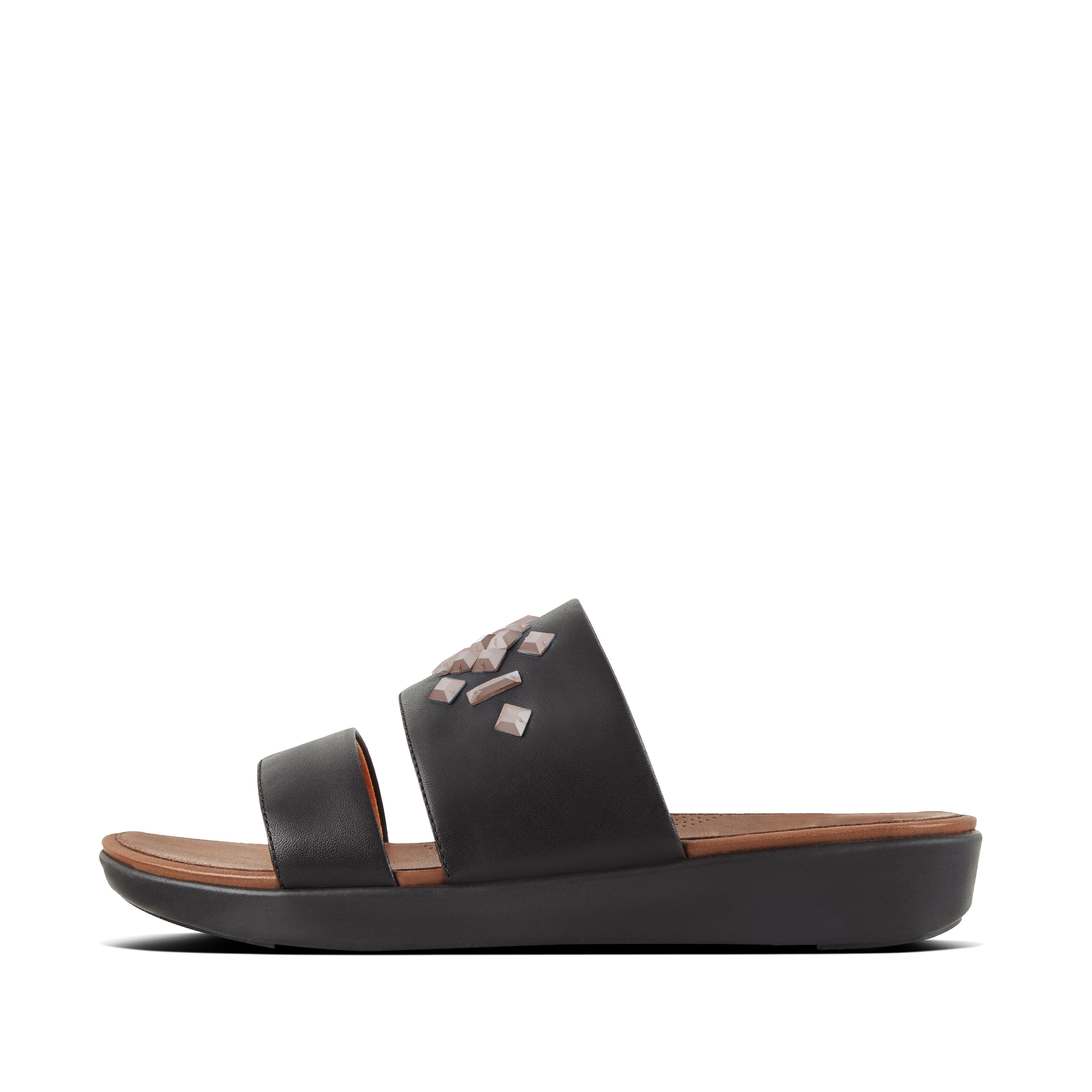 Women s DELTA Leather Slides