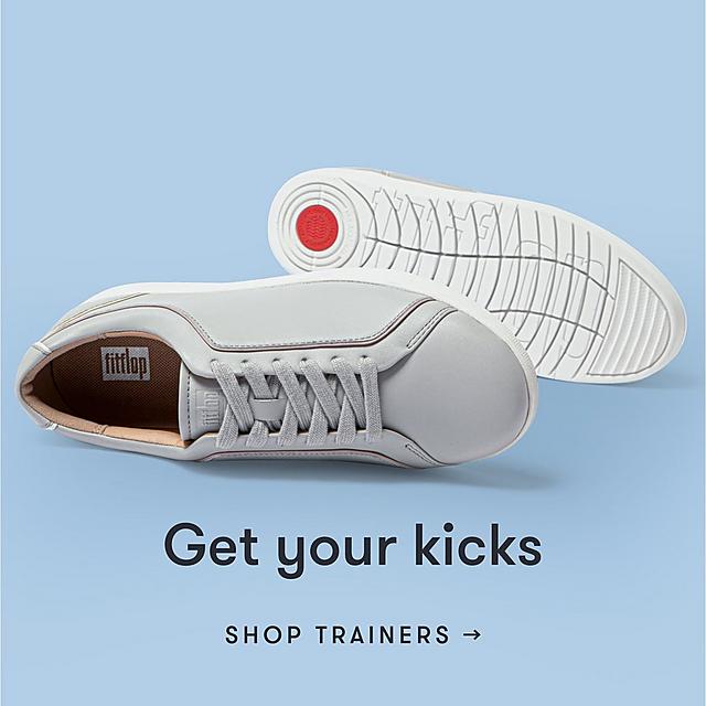 Get your kicks. Shop trainers