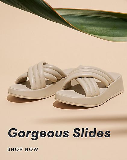 Slides Collection from FitFlop featuring F mode Padded.