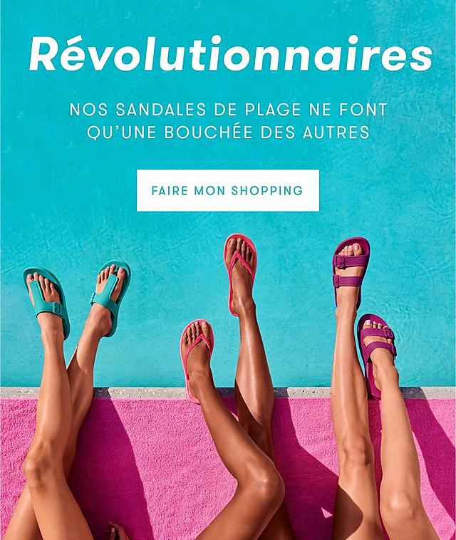 Game Changers, our flip flops eat other flip flops for breakfast